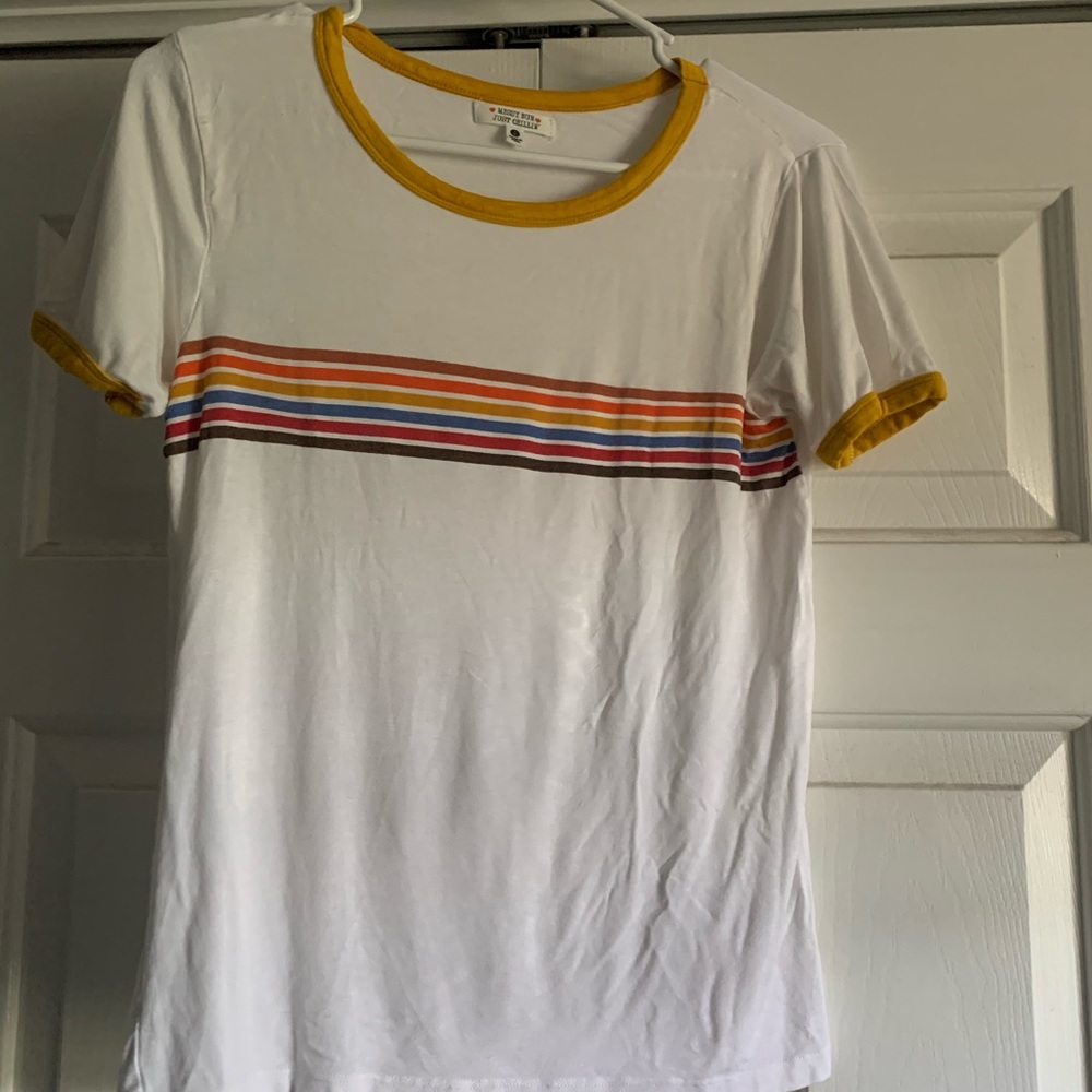 Rainbow stripped Tee Shirt